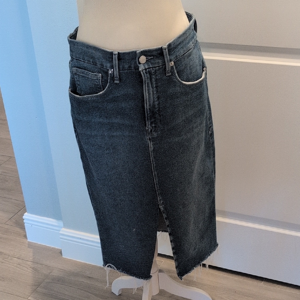 Blue Denim Skirt